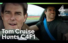 Tom Cruise kontra kierowcy F1 na torze Silverstone