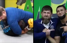 Kadyrow nadaje się do UFC? Na sparingu udusił i wygrał z Khamzatem Chimaevem