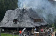 Pożar w Tatrach. Płonie schronisko