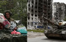 Ukrainka rozpoznała swoje rzeczy na rosyjskim czołgu