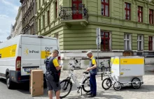Kurierzy InPost w Poznaniu przesiadają się na elektryczne rowery cargo!