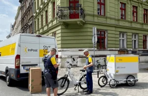 Kurierzy InPost w Poznaniu przesiadają się na elektryczne rowery cargo!