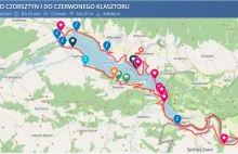 Velo Czorsztyn - Trasa rowerowa wokół Jeziora Czorsztyńskiego