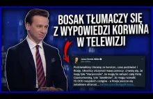 Bosak TŁUMACZY SIĘ z wypowiedzi Korwina!