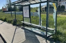 Małopolska: Ostrzelali z samochodu sześć przystanków autobusowych