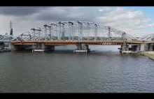 Nowy most kolejowy w Krakowie