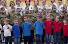 Przedszkolaki śpiewają, że są gotowe na śmierć za Putina. Jest nagranie