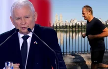 Kaczyński wyśmiał Tuska za tempo w jakim przebiegł maraton [VIDEO