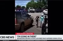 Wywiad z Kobieta która wbiegła do szkoły podczas strzelaniny w Uvalde w Texasie