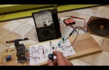 Budujemy proste radio z widocznymi elementami elektroniki