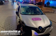 Zarzut usiłowania zabójstwa dla kierowcy, który szarżował po deptaku w Gdańsku