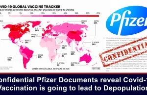 Poufne dokumenty firmy Pfizer ujawniają, że szczepienie przeciwko Covid-19...
