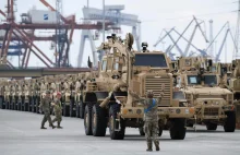 Największy przeładunek sprzętu armii amerykańskiej w historii Portu Gdynia