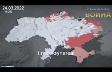 Trzy miesiące wojny na Ukrainie w półtorej minuty