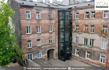 Warszawa: w starych budynkach montują zewnętrzne windy