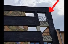 Deweloper zbudował balkony bez mieszkań!