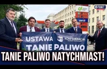 Braun, Berkowicz, Dziambor na Orlenie przeciwko szalonym cenom paliwa!