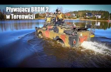 Pływający BRDM 2 w Terenwizji