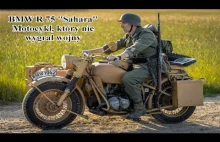 BMW R 75 "Sahara" 1942 - Motocykl, który nie wygrał wojny