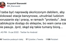 Stanowski ostro o protestach