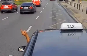 Złośliwy taksówkarz w akcji