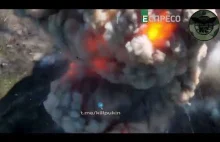 Widowiskowa eksplozja kacapskiego czołgu