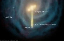 Pierwsze odkrycie swobodnej czarnej dziury w Drodze Mlecznej