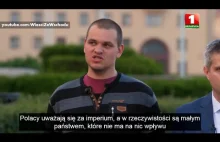 20 minut szczucia na Polskę - wywiad białoruskiej TV z polskim uciekinierem [PL]