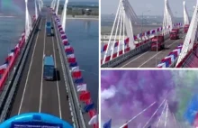 Fanfary i fajerwerki. Otwarto pierwszy most drogowy między Chinami i Rosją