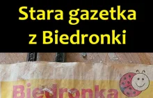 Gazetka Biedronki z 1999 roku