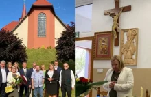 Beata Kempa partyjne biuro otworzyła w wałbrzyskim kościele