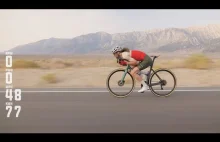 Relaksujące 16min z jazdy na rowerze przez pustynię