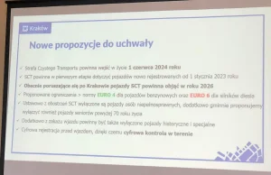 Strefa Czystego Transportu w Krakowie za dwa lata?