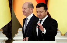Zełenski: potrzebujemy od kanclerza Scholza zapewnienia o wsparciu Ukrainy