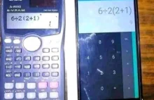 kalkulator Casio Vs smartfon