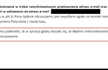 TERG S.A. - właściciel Media Expert ma w głębokim poważaniu RODO.