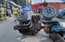 Wypadek na Gubałówce. Nie zapanował nad quadem, wjechał w dwie osoby