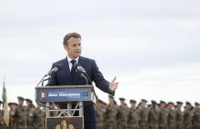 Macron: Ukraiński prezydent będzie musiał negocjować z Rosją