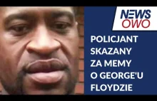 Brytyjski policjant skazany na więzienie za memy o Georgu Floydzie