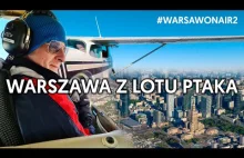 Wiosenna Warszawa z lotu ptaka