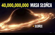 Gigantyczna Czarna Dziura o Masie 40 000 000 000 Słońc