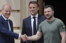 Macron: nie zażądamy od Ukrainy ustępstw w konflikcie z Rosją