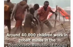 VIDEO] Ponad 40 000 dzieci haruje w kopalniach kobaltu w Kongo