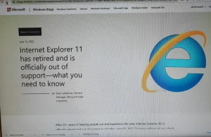 Koniec Internet Explorera spowodował panikę w japońskich instytucjach rządowych
