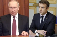 Macron: będę rozmawiał z Putinem, gdy tylko będzie to przydatne