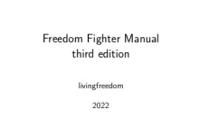 Freedom Fighter Manual - 3rd edition