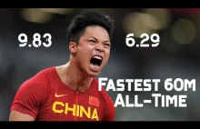 Taki tam Chińczyk z 13. czasem na 100m w historii i najlepszym czasem na 60m