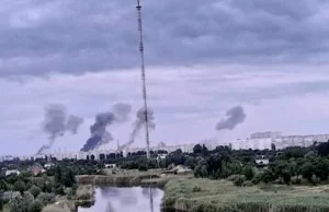 Rosyjskie rakiety kolejny raz uderzyły w rafinerię w Krzemieńczuku