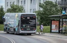Gdańsk: Testy autobusu napędzanego wodorem.