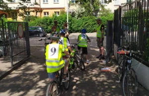 Uczniowie zdawali pierwszy we Wrocławiu egzamin holenderski na kartę rowerową